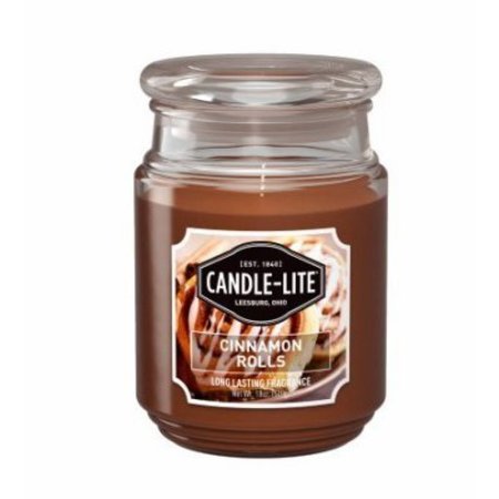 CANDLE LITE 18OZ CinnamonPec Candle 3297549